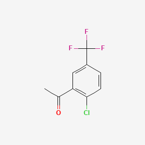 molecular formula C9H6ClF3O B1581601 2'-氯-5'-(三氟甲基)苯乙酮 CAS No. 71648-45-8