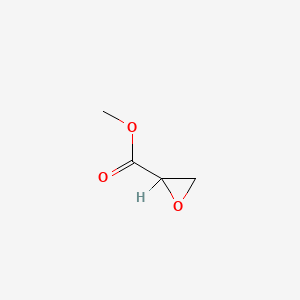 molecular formula C4H6O3 B1581602 Methyl oxirane-2-carboxylate CAS No. 4538-50-5