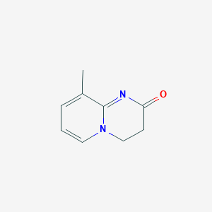 molecular formula C9H10N2O B1581606 9-甲基-3,4-二氢-2H-吡啶并[1,2-a]嘧啶-2-酮 CAS No. 61751-44-8