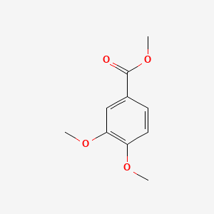 molecular formula C10H12O4 B1581610 Methyl 3,4-dimethoxybenzoate CAS No. 2150-38-1