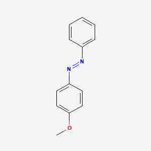 molecular formula C13H12N2O B1581613 4-Methoxyazobenzene CAS No. 2396-60-3