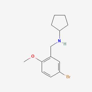 N-(5-Bromo-2-methoxybenzyl)cyclopentanamine