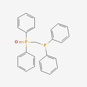 molecular formula C25H22OP2 B1581622 Bis(diphenylphosphine)methane monooxide CAS No. 23176-18-3