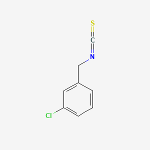 molecular formula C8H6ClNS B1581631 3-Chlorobenzyl isothiocyanate CAS No. 3694-58-4