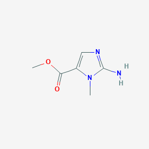 Methyl 2-amino-1-methyl-1H-imidazole-5-carboxylate