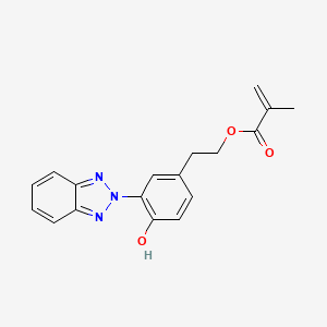 2-[3-(2H-Benzotriazol-2-yl)-4-hydroxyphenyl]ethyl methacrylate