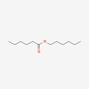 molecular formula C12H24O2 B1581653 己酸己酯 CAS No. 6378-65-0
