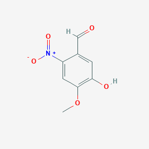 5-Hydroxy-4-methoxy-2-nitrobenzaldehyde