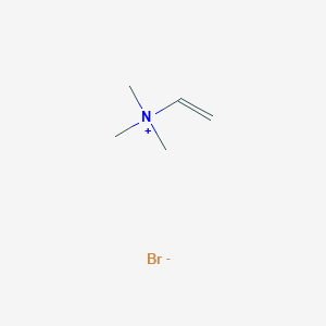molecular formula C5H12BrN B1581674 Trimethylvinylammonium bromide CAS No. 10603-92-6