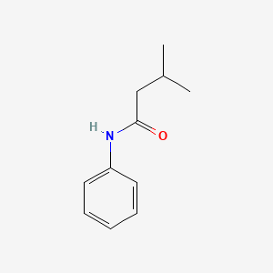 molecular formula C11H15NO B1581679 3-Methyl-N-phenylbutanamide CAS No. 2364-50-3
