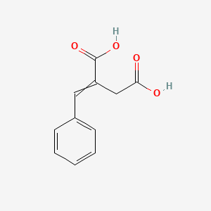 molecular formula C11H10O4 B1581684 2-benzylidenesuccinic acid CAS No. 5653-88-3