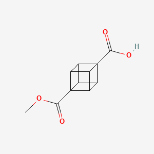 4-Methoxycarbonylcubanecarboxylic acid