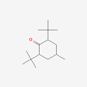 molecular formula C15H28O B1581690 2,6-Di-tert-butyl-4-methylcyclohexanone CAS No. 23790-39-8