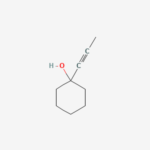 molecular formula C9H14O B1581691 1-(1-Propynyl)cyclohexanol CAS No. 697-37-0
