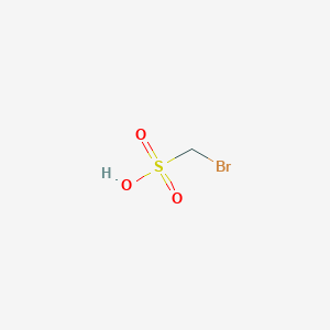 molecular formula CH2BrNaO3S B1581697 Bromomethanesulfonic acid CAS No. 34239-78-6