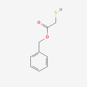 molecular formula C9H10O2S B1581700 Mercaptoacetic acid benzyl ester CAS No. 7383-63-3
