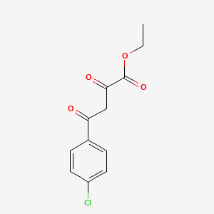 molecular formula C12H11ClO4 B1581720 Ethyl 4-(4-chlorophenyl)-2,4-dioxobutanoate CAS No. 5814-38-0