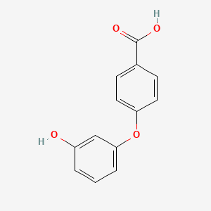 molecular formula C13H10O4 B1581726 4-(3-羟基苯氧基)苯甲酸 CAS No. 56183-35-8