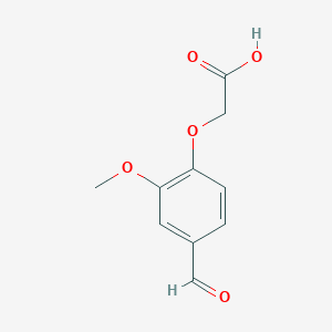 (4-Formyl-2-methoxyphenoxy)acetic acid