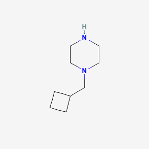 molecular formula C9H18N2 B1581764 1-(Cyclobutylmethyl)piperazine CAS No. 82534-54-1