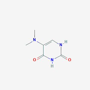 molecular formula C6H9N3O2 B1581774 5-(二甲氨基)尿嘧啶 CAS No. 37454-51-6