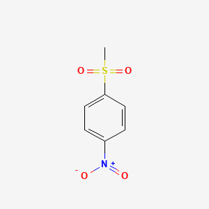 molecular formula C7H7NO4S B1581777 1-(Methylsulfonyl)-4-nitrobenzene CAS No. 2976-30-9