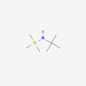 molecular formula C7H19NSi B1581779 叔丁基三甲基甲硅烷基胺 CAS No. 5577-67-3