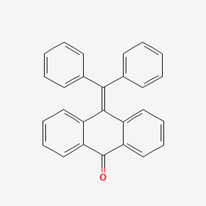 molecular formula C27H18O B1581783 10-(Diphenylmethylene)anthracen-9(10H)-one CAS No. 667-91-4