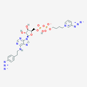 molecular formula C27H32N12O10P2 B158179 Aaabd CAS No. 132210-01-6