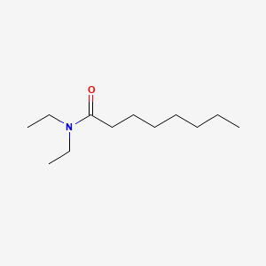 molecular formula C12H25NO B1581796 N,N-二乙基辛酰胺 CAS No. 996-97-4