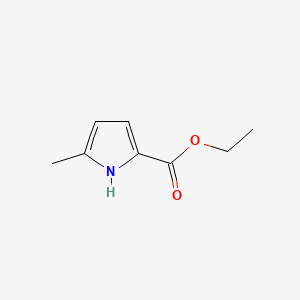 molecular formula C8H11NO2 B1581803 Ethyl 5-methyl-1H-pyrrole-2-carboxylate CAS No. 3284-51-3