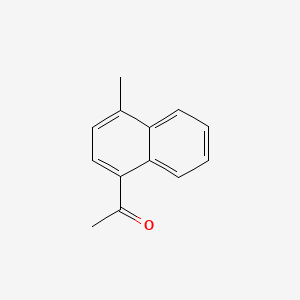 molecular formula C13H12O B1581805 1-(4-Methylnaphthalen-1-yl)ethanone CAS No. 28418-86-2