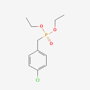 molecular formula C11H16ClO3P B1581813 二乙基4-氯苄基膦酸酯 CAS No. 39225-17-7