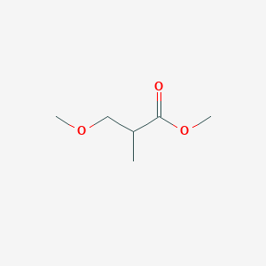 molecular formula C6H12O3 B1581838 Methyl 3-methoxyisobutyrate CAS No. 3852-11-7