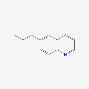 molecular formula C13H15N B1581845 6-Isobutylquinoline CAS No. 68141-26-4