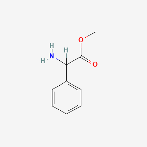 molecular formula C9H11NO2 B1581856 Methyl 2-amino-2-phenylacetate CAS No. 26682-99-5