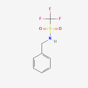 molecular formula C8H8F3NO2S B1581867 N-benzyl-1,1,1-trifluoromethanesulfonamide CAS No. 36457-58-6