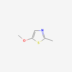 molecular formula C5H7NOS B1581873 5-Methoxy-2-methylthiazole CAS No. 38205-64-0