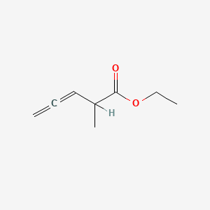 molecular formula C8H12O2 B1581875 Ethyl 2-methyl-3,4-pentadienoate CAS No. 60523-21-9
