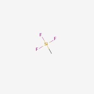 molecular formula CH3F3Si B1581886 Methyltrifluorosilane CAS No. 373-74-0