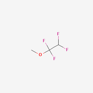 molecular formula C3H4F4O B1581890 1,1,2,2-四氟-1-甲氧基乙烷 CAS No. 425-88-7