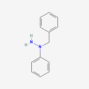 molecular formula C13H14N2 B1581896 1-苄基-1-苯基肼 CAS No. 614-31-3