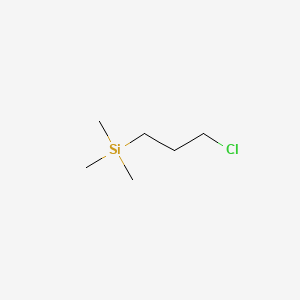 molecular formula C6H15ClSi B1581902 (3-Chloropropyl)trimethylsilane CAS No. 2344-83-4