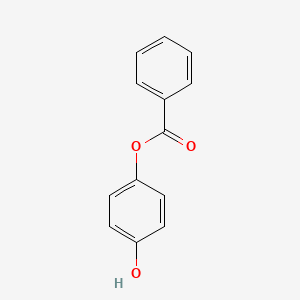 molecular formula C13H10O3 B1581904 4-Hydroxyphenyl benzoate CAS No. 2444-19-1