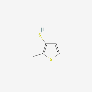 molecular formula C5H6S2 B1581906 2-Methylthiophene-3-thiol CAS No. 2527-76-6