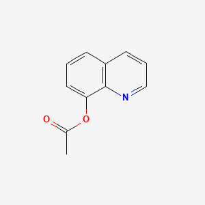 molecular formula C11H9NO2 B1581907 8-Acetoxyquinoline CAS No. 2598-29-0