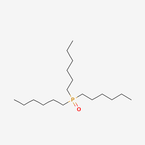 molecular formula C18H39OP B1581914 Trihexylphosphine oxide CAS No. 3084-48-8
