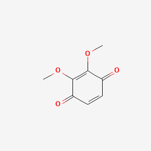 molecular formula C8H8O4 B1581915 2,3-Dimethoxy-1,4-benzoquinone CAS No. 3117-02-0
