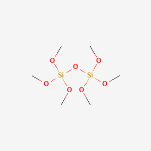 molecular formula C6H18O7Si2 B1581928 Hexamethyl diorthosilicate CAS No. 4371-91-9