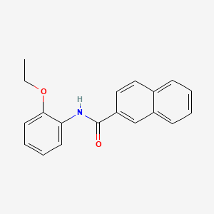 molecular formula C19H17NO2 B1581932 N-(2-Ethoxyphenyl)naphthalene-2-carboxamide CAS No. 4711-67-5
